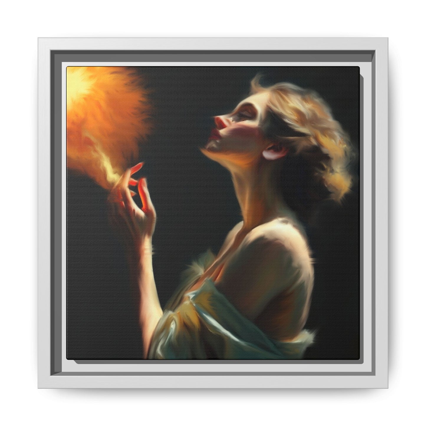 Framed Art Print, Digital Art Print, Elegant Matte Canvas, Modern Home Decor, Art for Living Room, Gift for Art Lovers, Stylish Wall Art