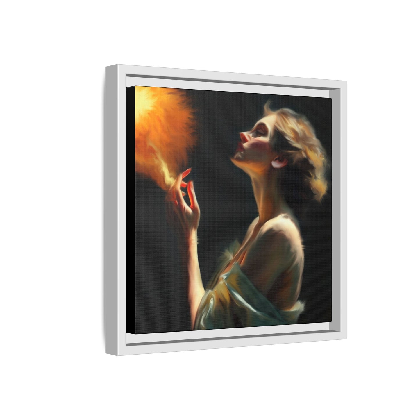 Framed Art Print, Digital Art Print, Elegant Matte Canvas, Modern Home Decor, Art for Living Room, Gift for Art Lovers, Stylish Wall Art