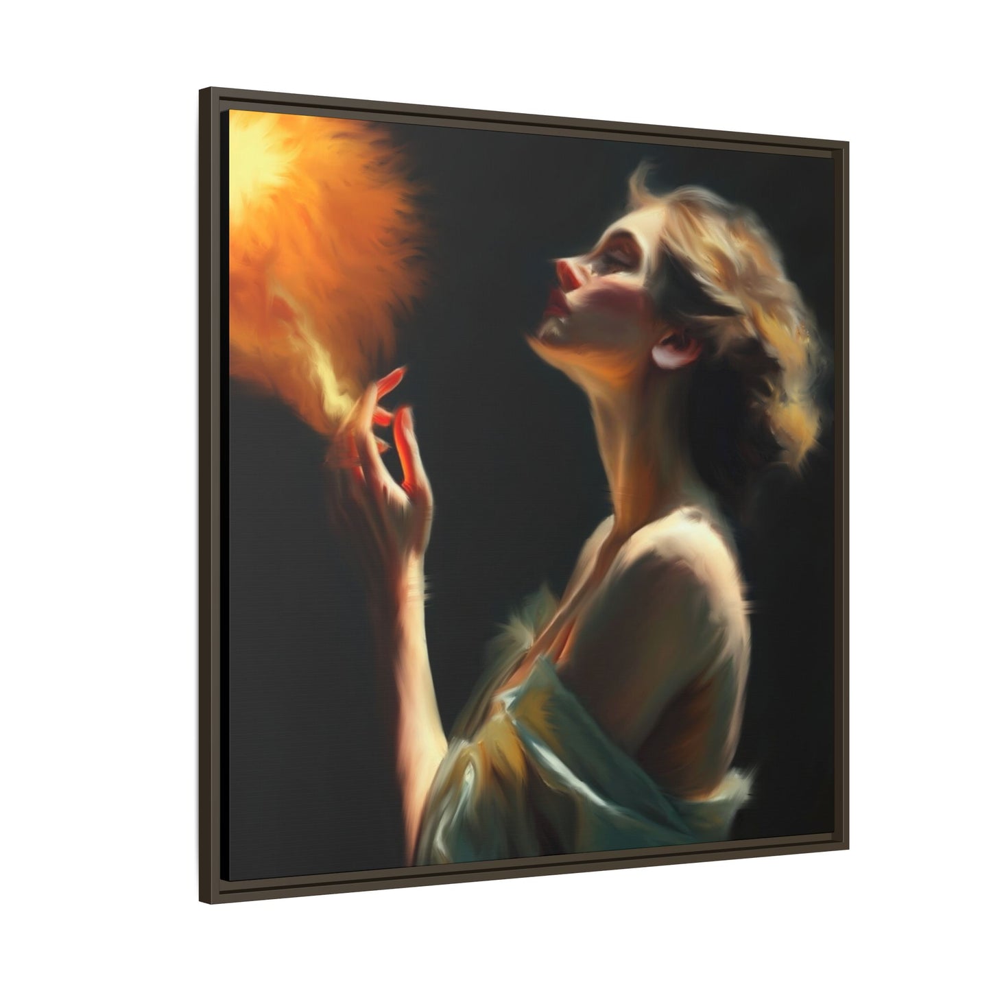 Framed Art Print, Digital Art Print, Elegant Matte Canvas, Modern Home Decor, Art for Living Room, Gift for Art Lovers, Stylish Wall Art