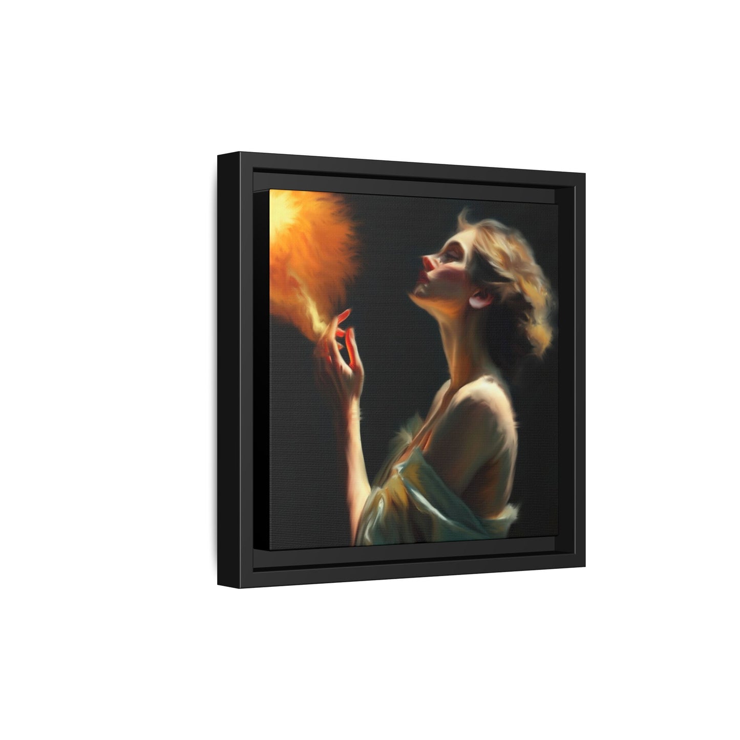 Framed Art Print, Digital Art Print, Elegant Matte Canvas, Modern Home Decor, Art for Living Room, Gift for Art Lovers, Stylish Wall Art