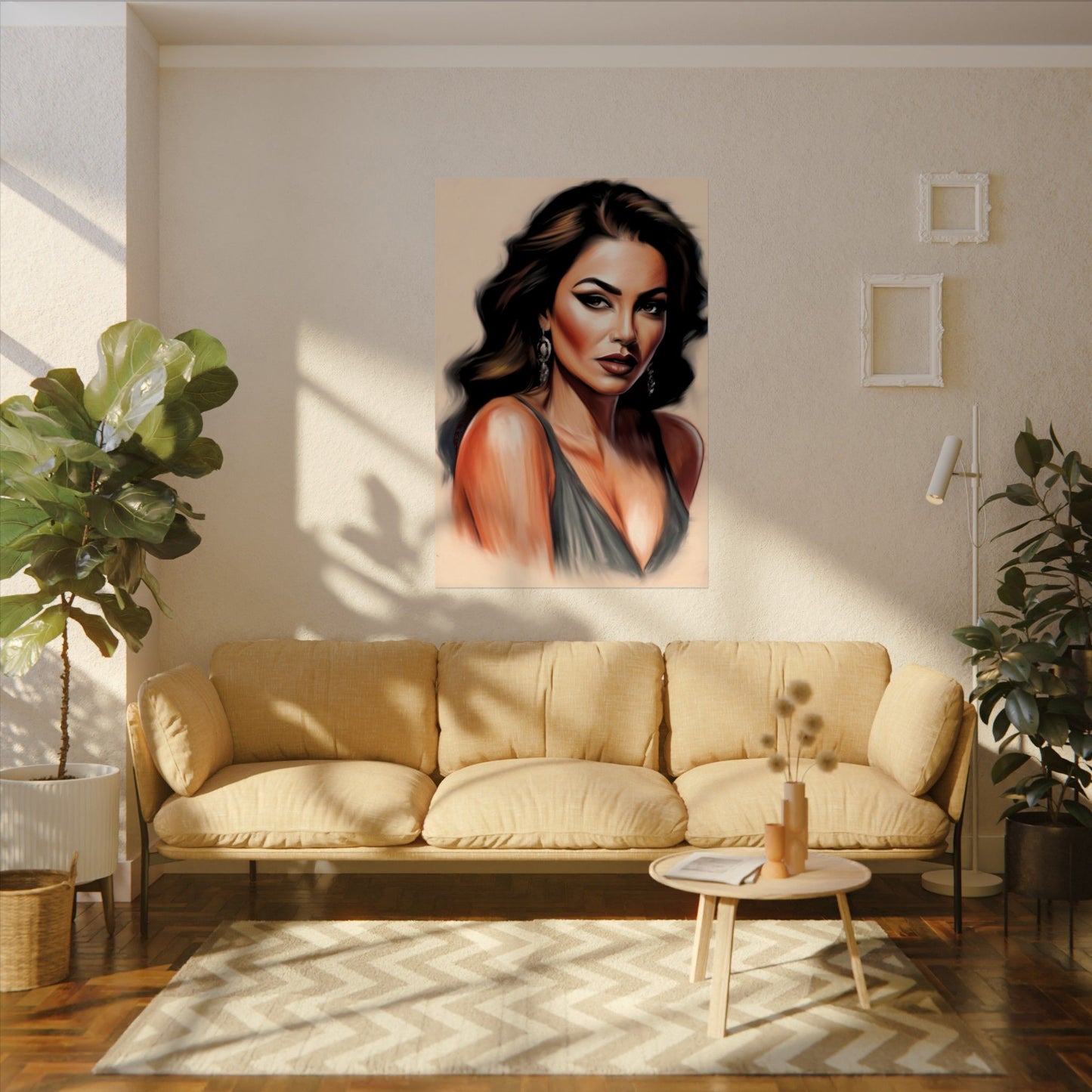 Elegant Watercolor Matte Poster - Stylish Home Decor Art