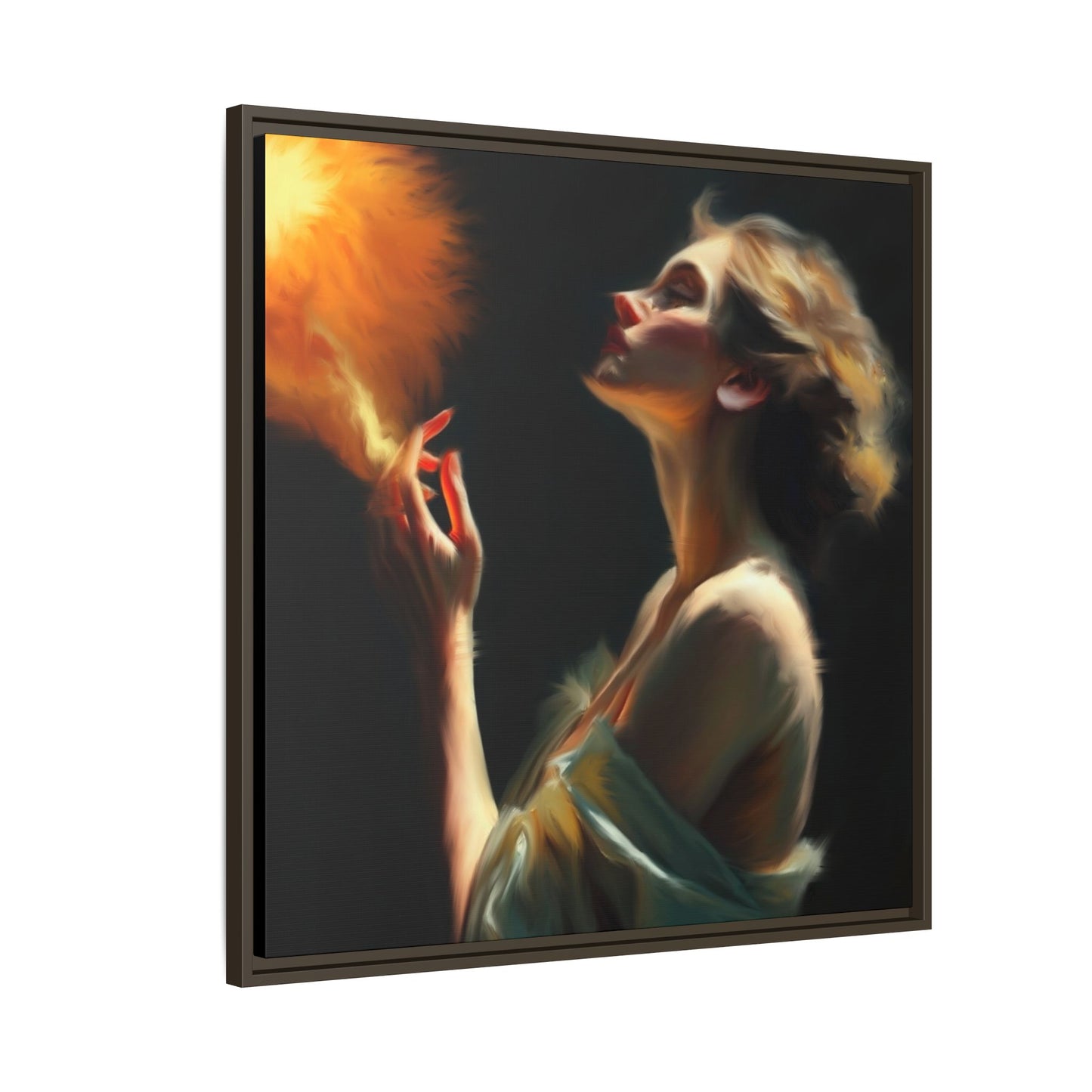 Framed Art Print, Digital Art Print, Elegant Matte Canvas, Modern Home Decor, Art for Living Room, Gift for Art Lovers, Stylish Wall Art