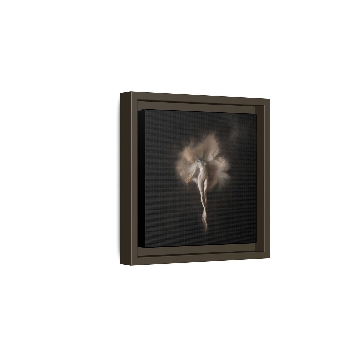 Elegant Framed Canvas Art, Ethereal Dancer Wall Decor, Home Aesthetic, Ballet Art, Gift for Dance Lovers, Living Room Decoration