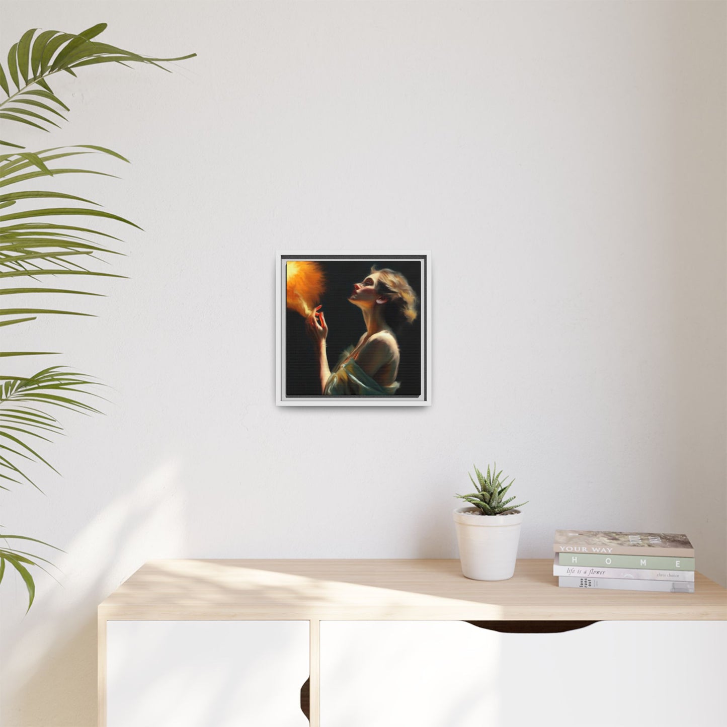 Framed Art Print, Digital Art Print, Elegant Matte Canvas, Modern Home Decor, Art for Living Room, Gift for Art Lovers, Stylish Wall Art