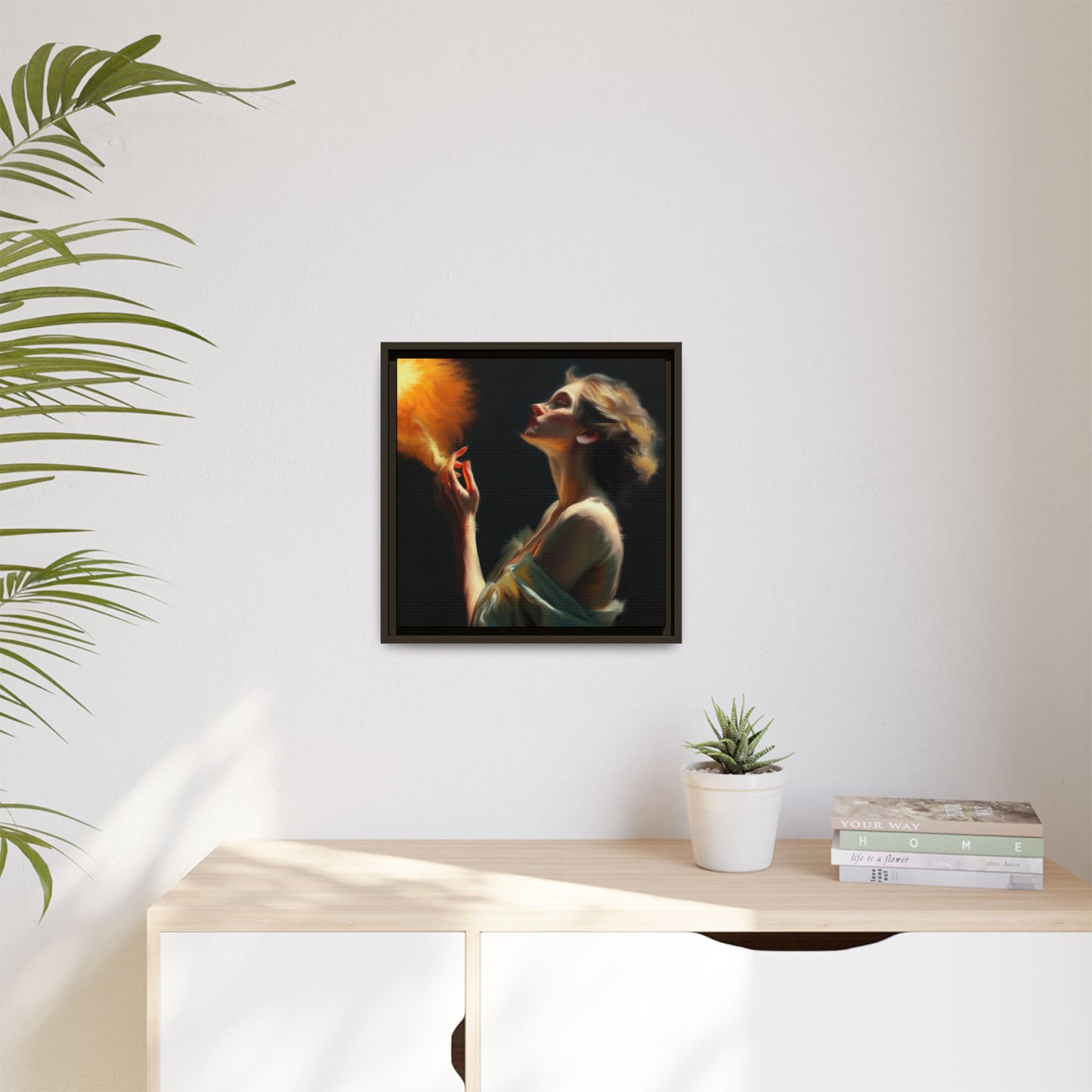 Framed Art Print, Digital Art Print, Elegant Matte Canvas, Modern Home Decor, Art for Living Room, Gift for Art Lovers, Stylish Wall Art