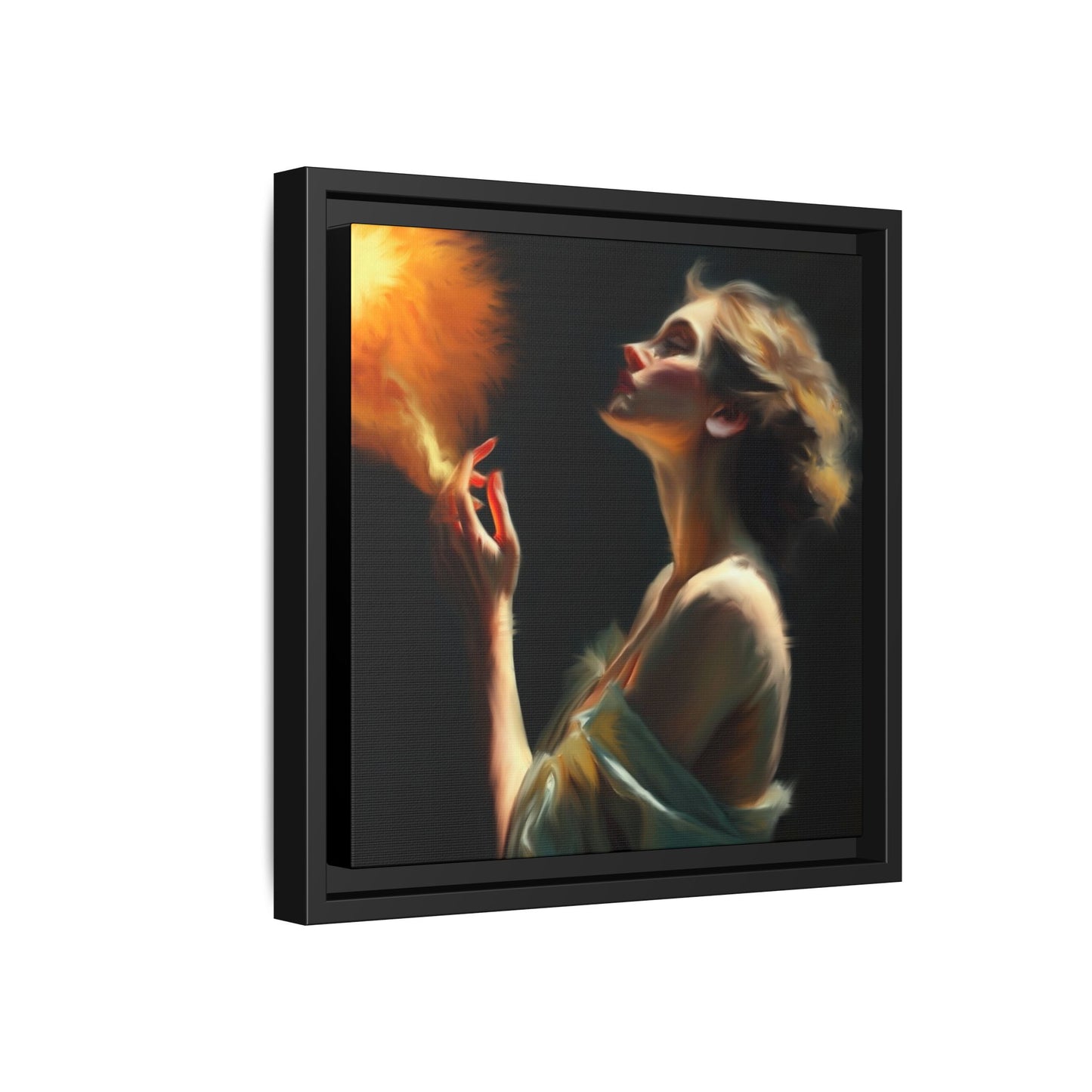 Framed Art Print, Digital Art Print, Elegant Matte Canvas, Modern Home Decor, Art for Living Room, Gift for Art Lovers, Stylish Wall Art