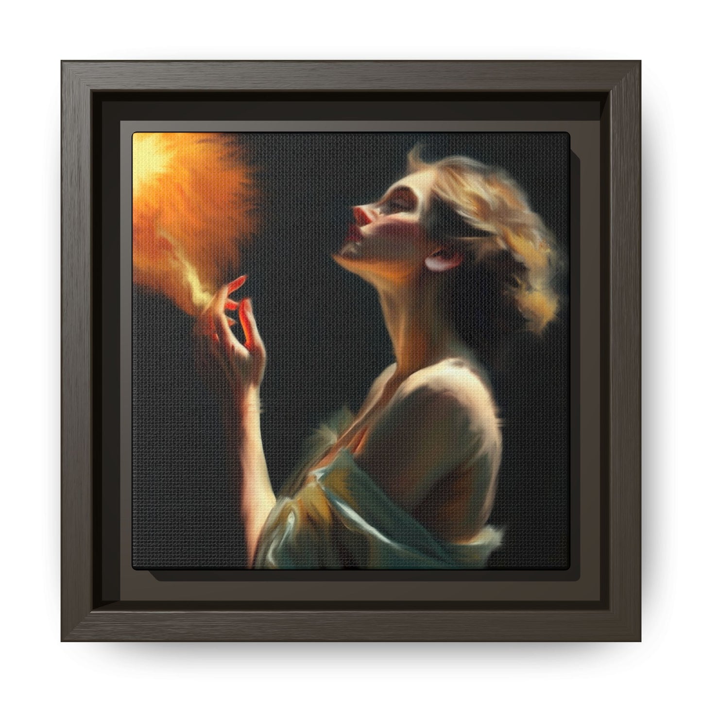 Framed Art Print, Digital Art Print, Elegant Matte Canvas, Modern Home Decor, Art for Living Room, Gift for Art Lovers, Stylish Wall Art