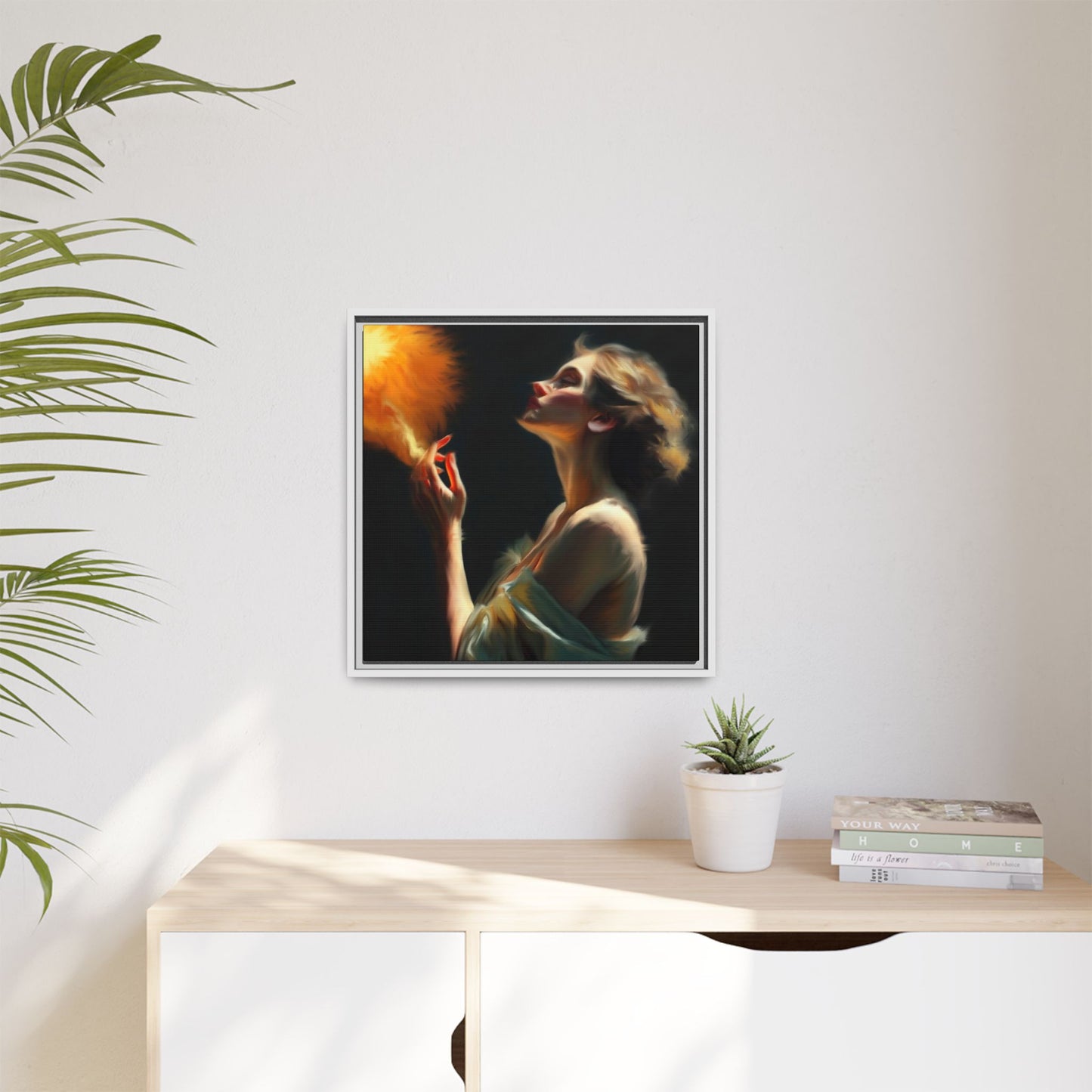 Framed Art Print, Digital Art Print, Elegant Matte Canvas, Modern Home Decor, Art for Living Room, Gift for Art Lovers, Stylish Wall Art