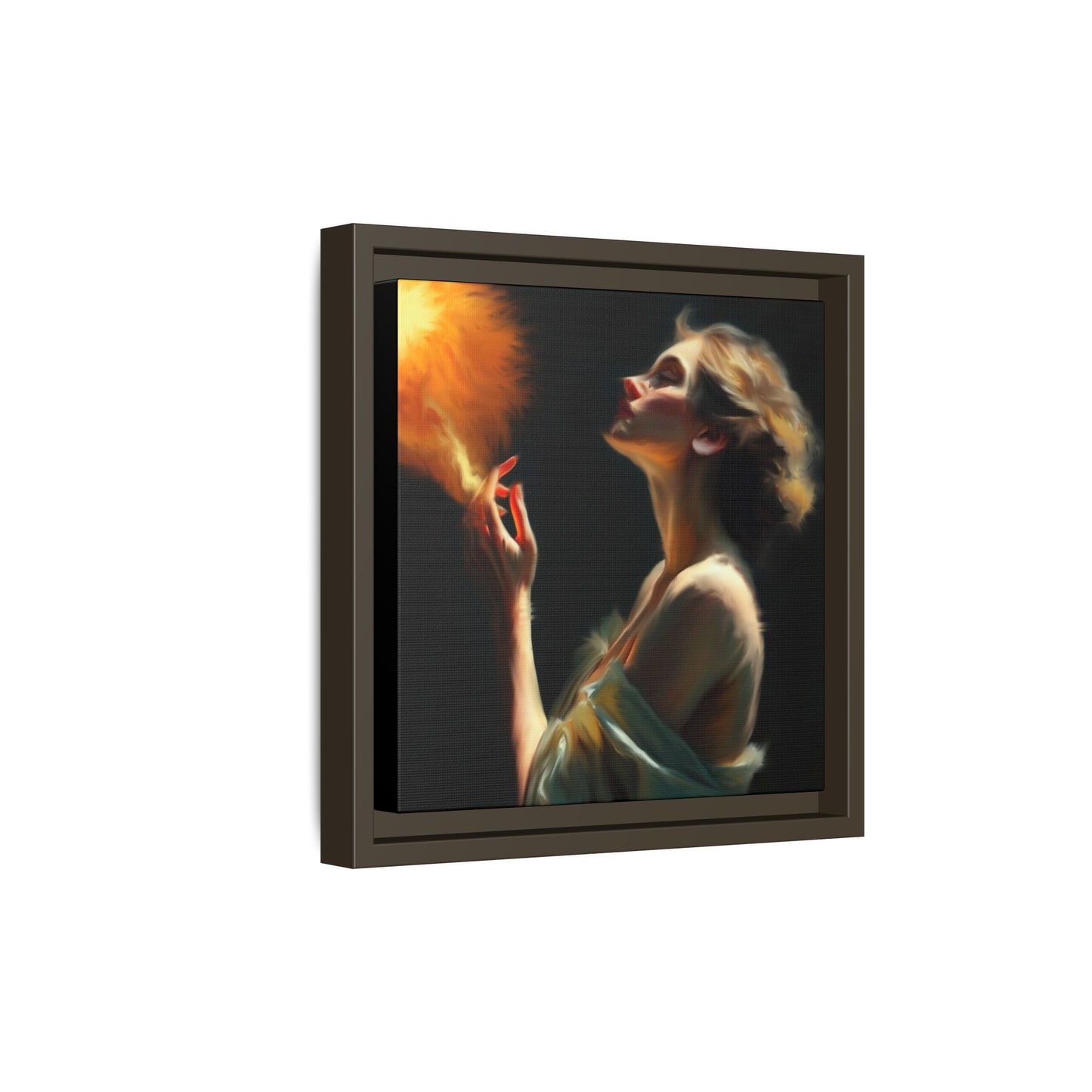 Framed Art Print, Digital Art Print, Elegant Matte Canvas, Modern Home Decor, Art for Living Room, Gift for Art Lovers, Stylish Wall Art