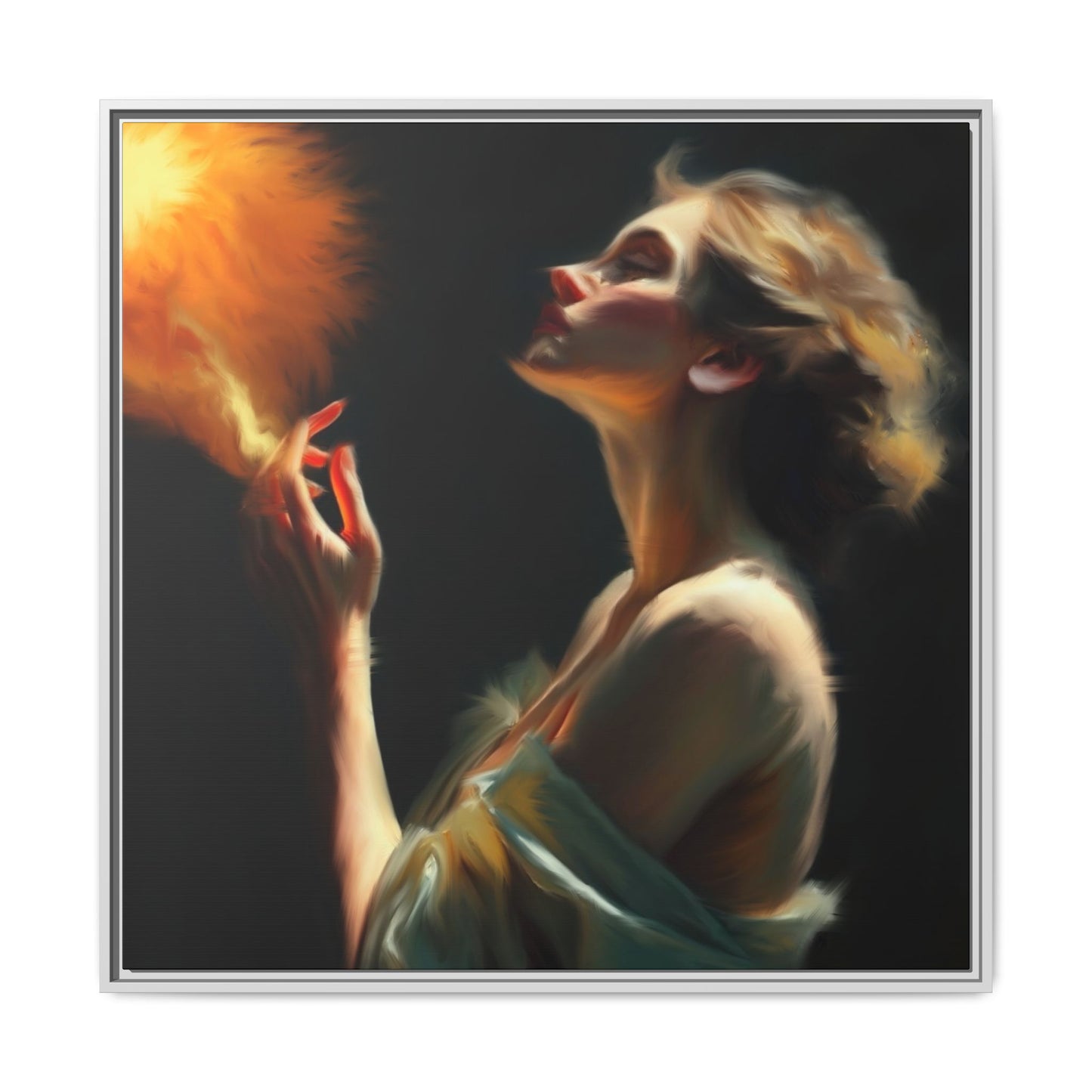 Framed Art Print, Digital Art Print, Elegant Matte Canvas, Modern Home Decor, Art for Living Room, Gift for Art Lovers, Stylish Wall Art