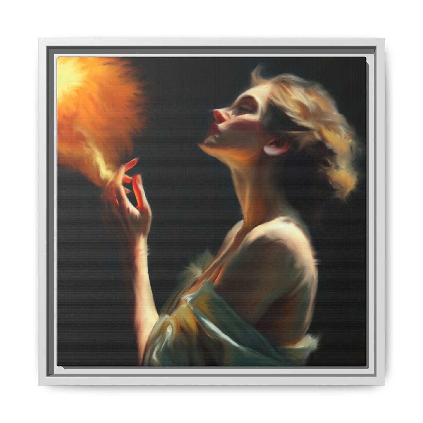 Framed Art Print, Digital Art Print, Elegant Matte Canvas, Modern Home Decor, Art for Living Room, Gift for Art Lovers, Stylish Wall Art