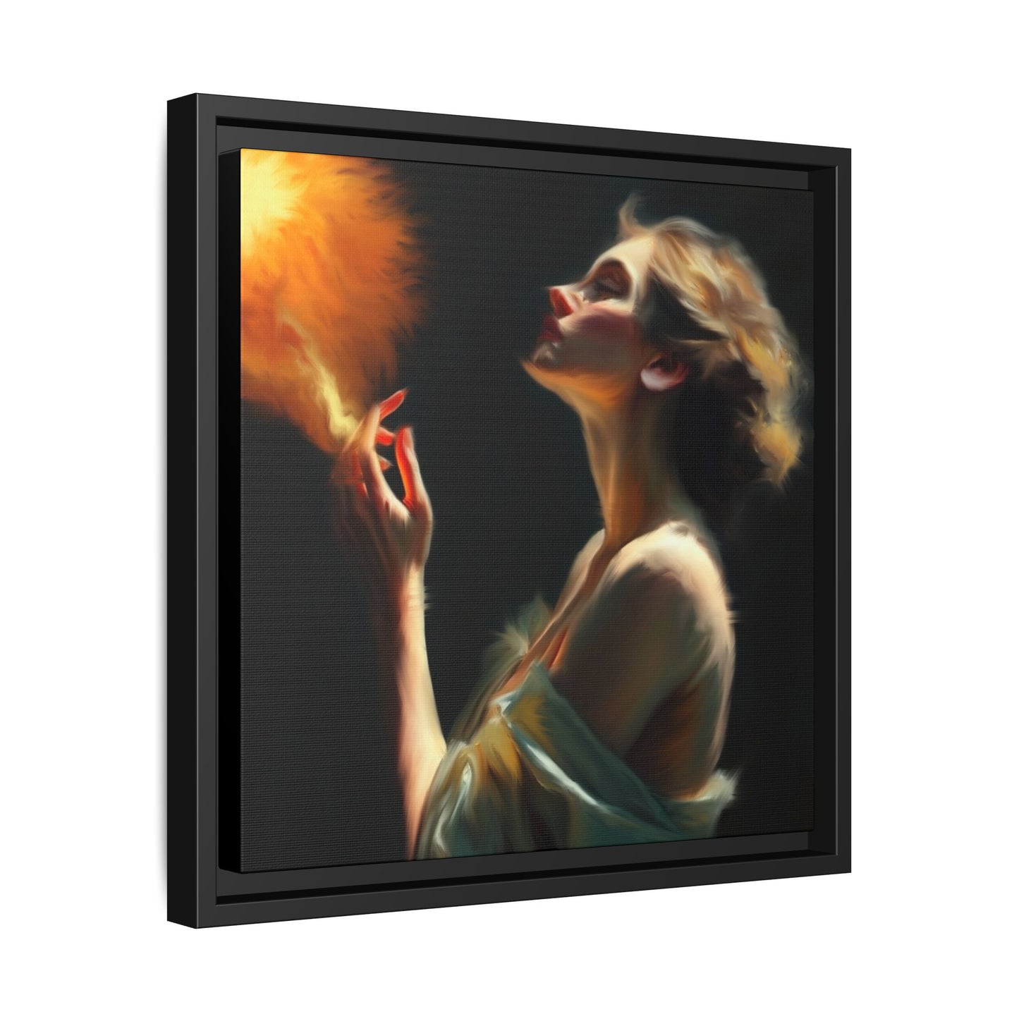 Framed Art Print, Digital Art Print, Elegant Matte Canvas, Modern Home Decor, Art for Living Room, Gift for Art Lovers, Stylish Wall Art