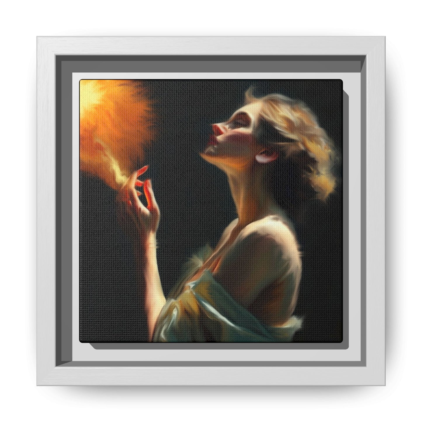 Framed Art Print, Digital Art Print, Elegant Matte Canvas, Modern Home Decor, Art for Living Room, Gift for Art Lovers, Stylish Wall Art