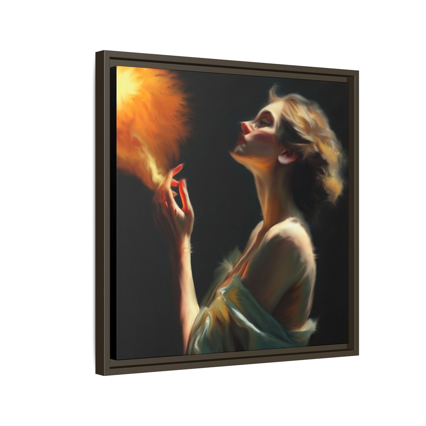 Framed Art Print, Digital Art Print, Elegant Matte Canvas, Modern Home Decor, Art for Living Room, Gift for Art Lovers, Stylish Wall Art