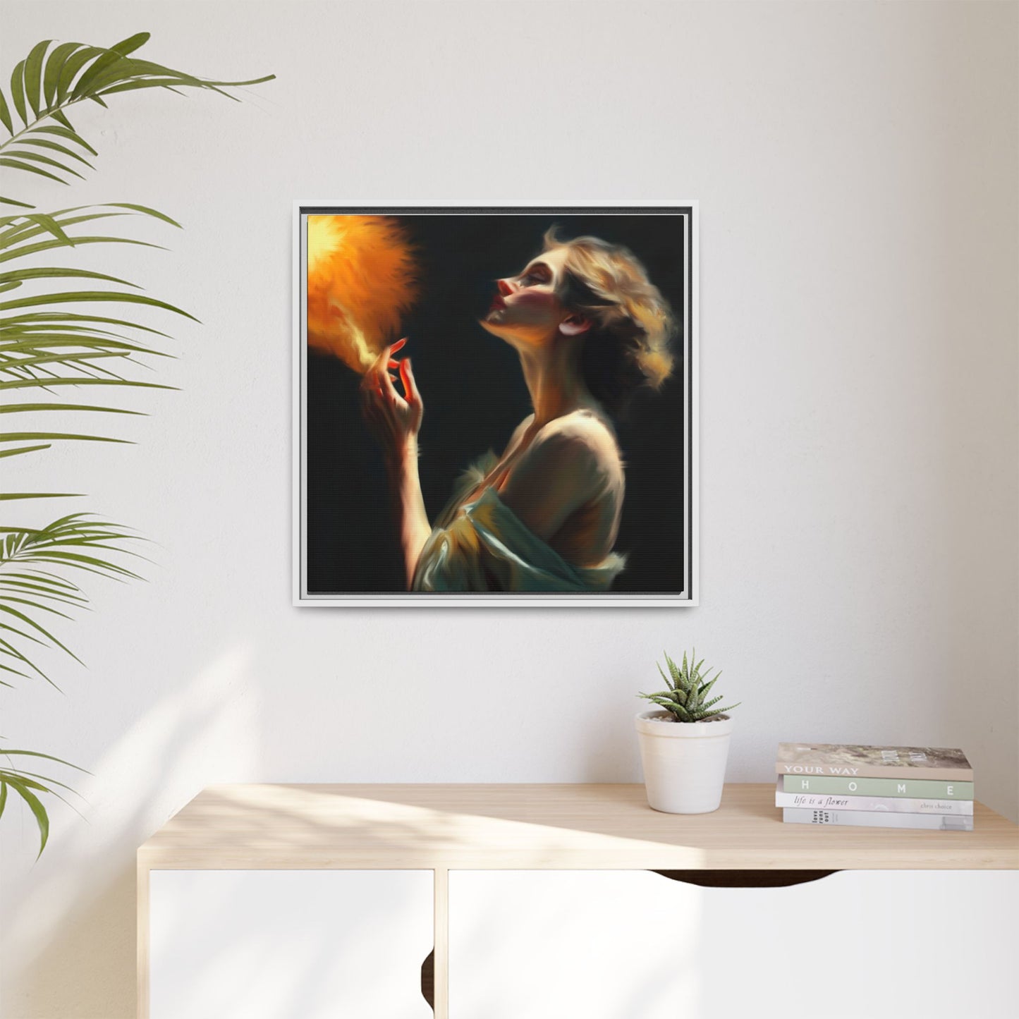 Framed Art Print, Digital Art Print, Elegant Matte Canvas, Modern Home Decor, Art for Living Room, Gift for Art Lovers, Stylish Wall Art