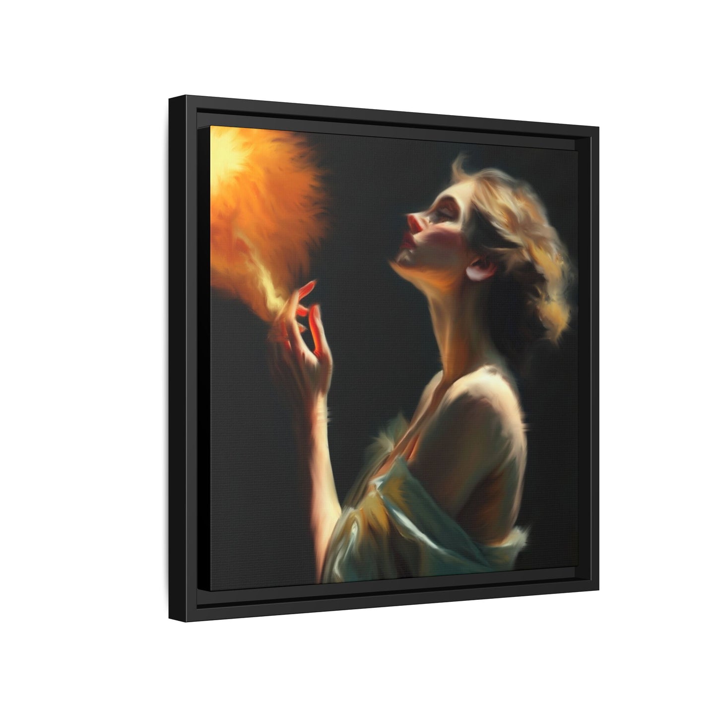 Framed Art Print, Digital Art Print, Elegant Matte Canvas, Modern Home Decor, Art for Living Room, Gift for Art Lovers, Stylish Wall Art