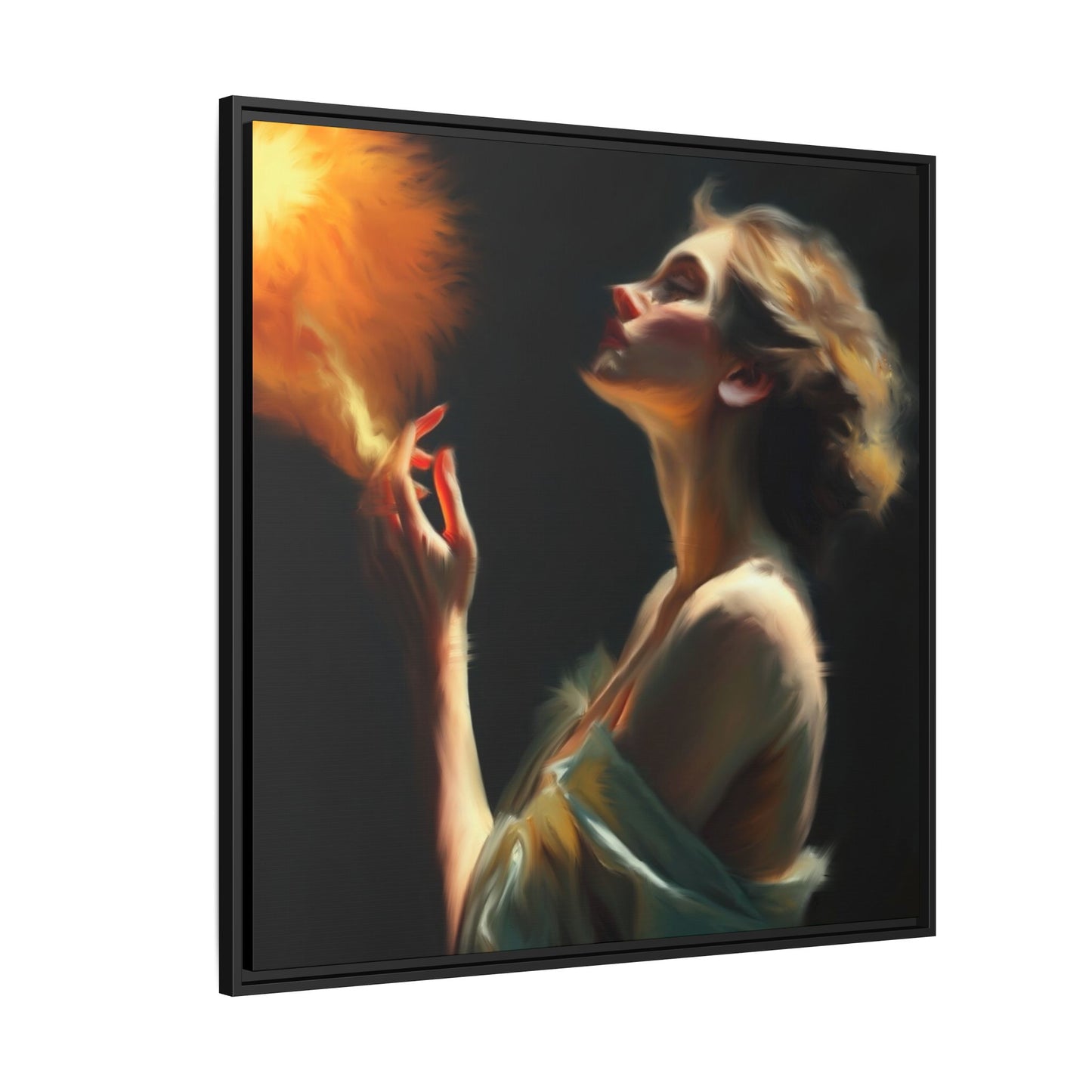 Framed Art Print, Digital Art Print, Elegant Matte Canvas, Modern Home Decor, Art for Living Room, Gift for Art Lovers, Stylish Wall Art
