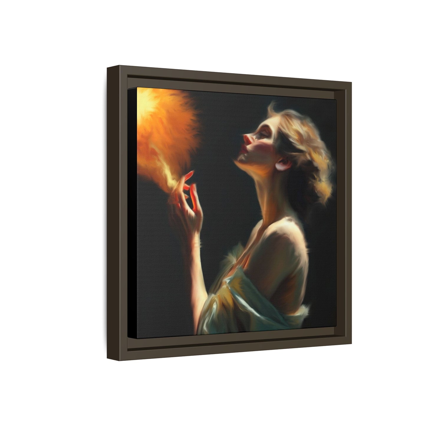 Framed Art Print, Digital Art Print, Elegant Matte Canvas, Modern Home Decor, Art for Living Room, Gift for Art Lovers, Stylish Wall Art
