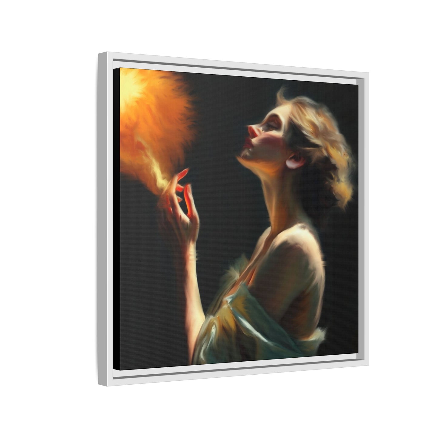 Framed Art Print, Digital Art Print, Elegant Matte Canvas, Modern Home Decor, Art for Living Room, Gift for Art Lovers, Stylish Wall Art