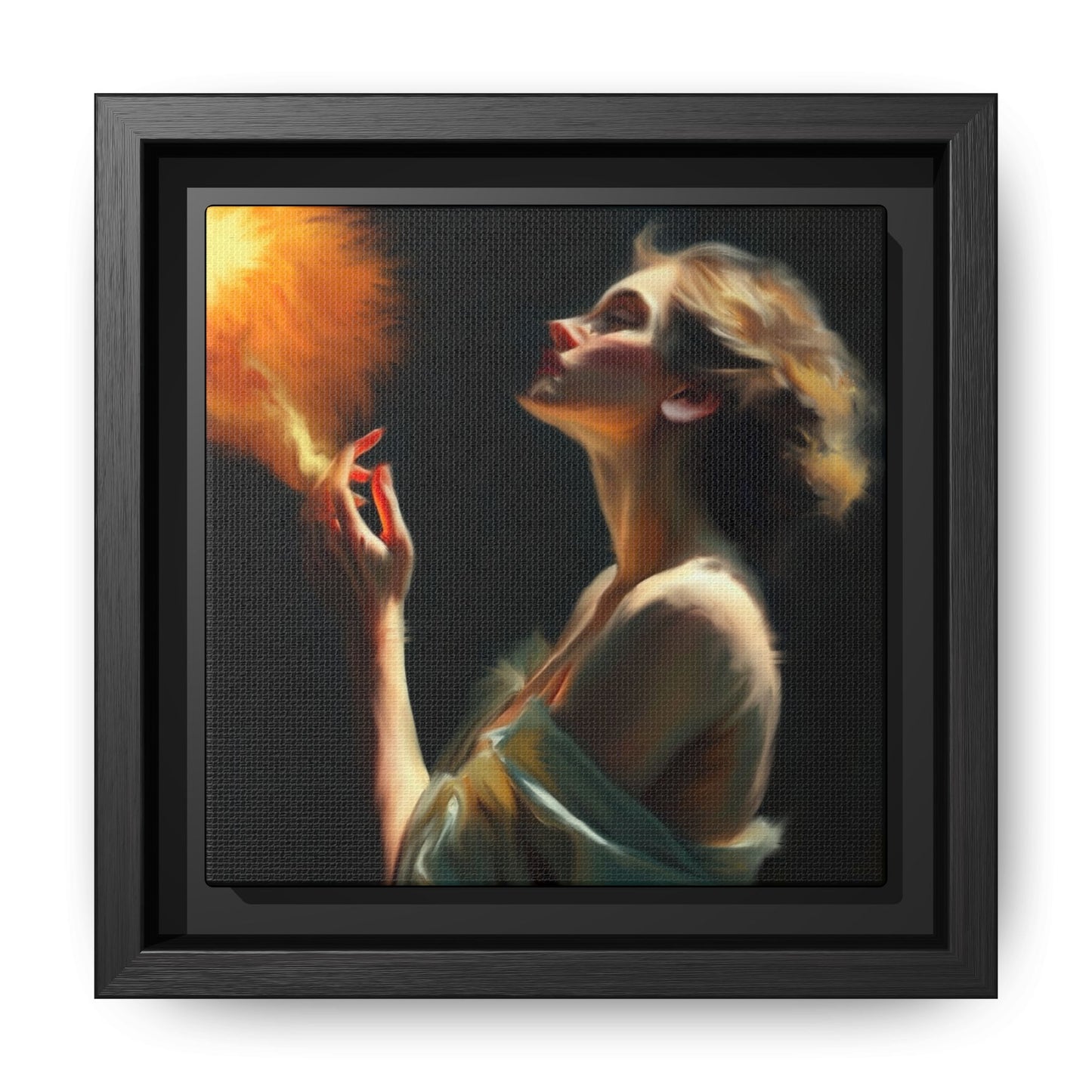 Framed Art Print, Digital Art Print, Elegant Matte Canvas, Modern Home Decor, Art for Living Room, Gift for Art Lovers, Stylish Wall Art