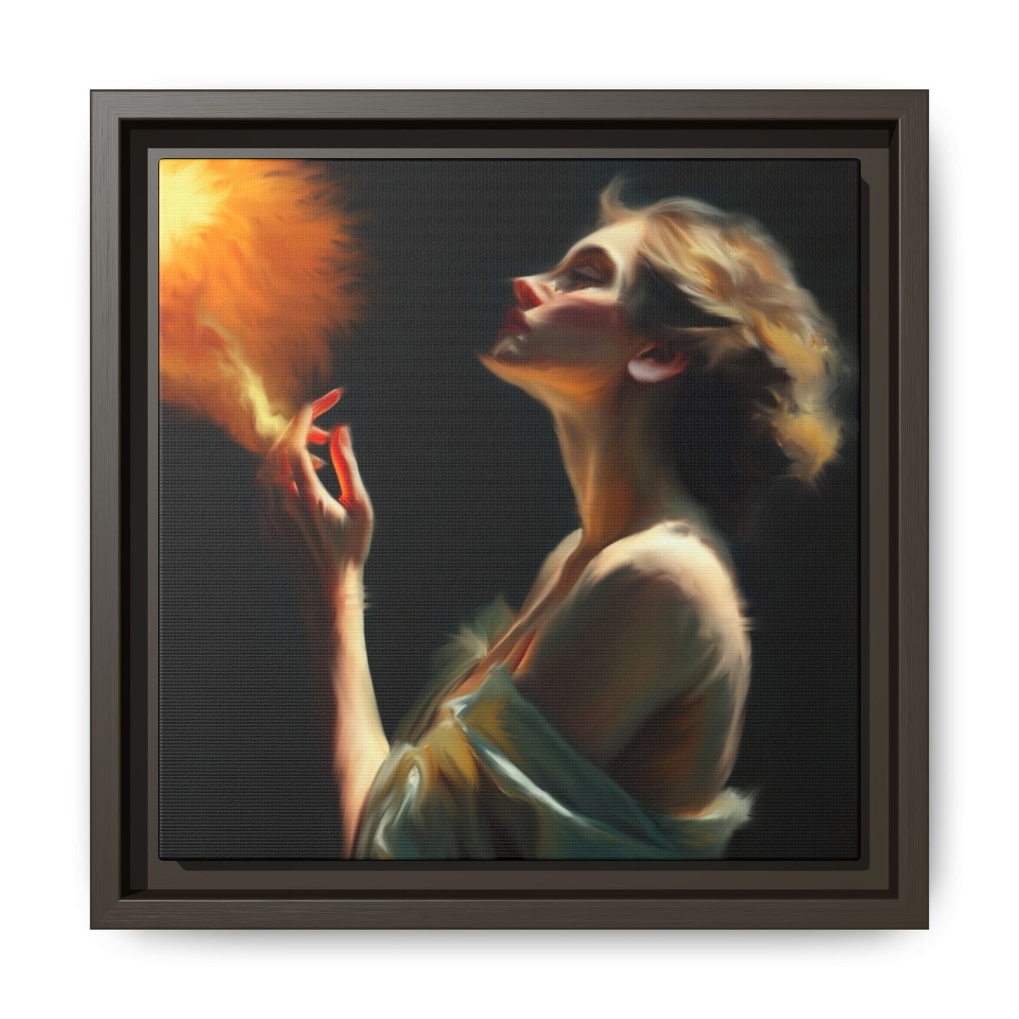 Framed Art Print, Digital Art Print, Elegant Matte Canvas, Modern Home Decor, Art for Living Room, Gift for Art Lovers, Stylish Wall Art