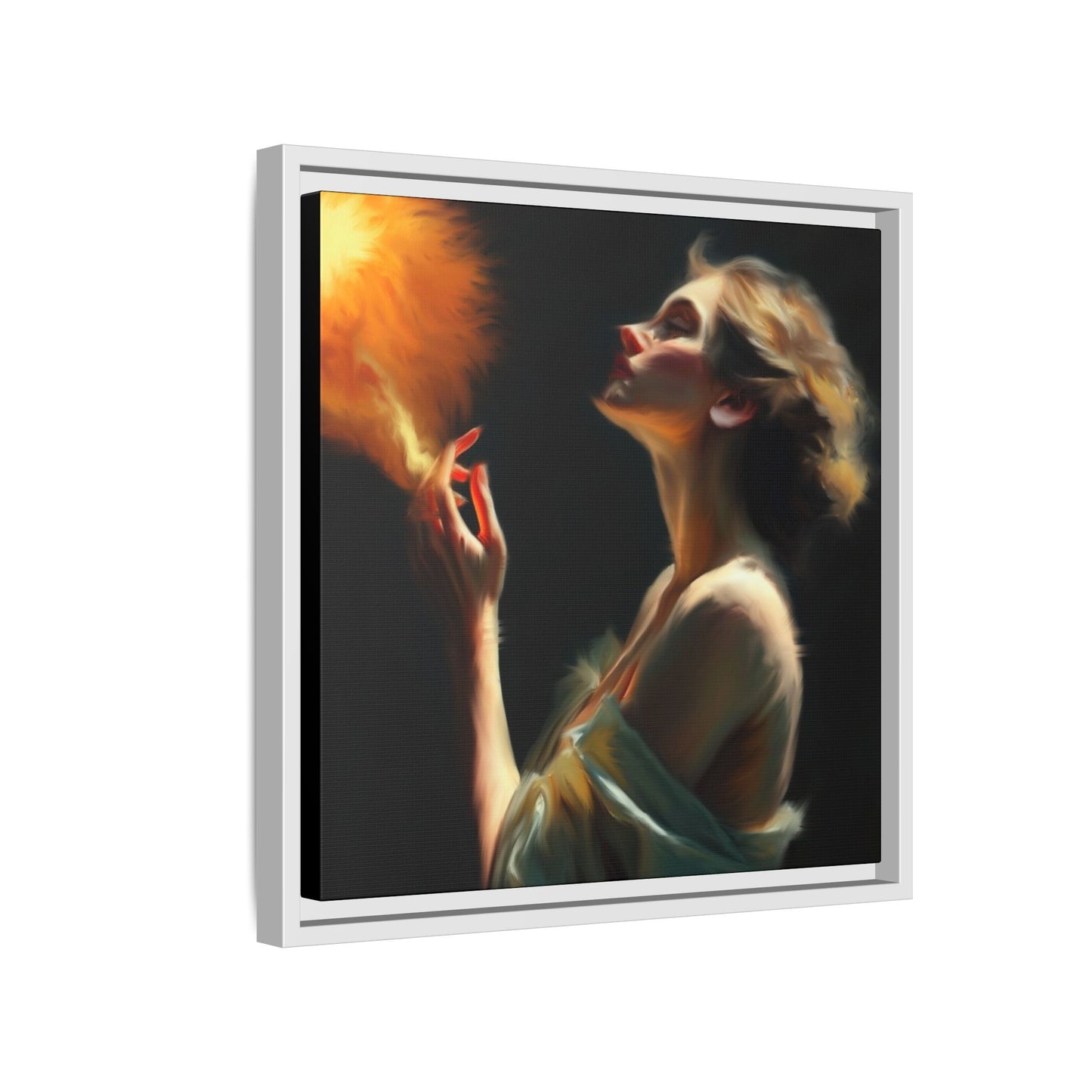 Framed Art Print, Digital Art Print, Elegant Matte Canvas, Modern Home Decor, Art for Living Room, Gift for Art Lovers, Stylish Wall Art