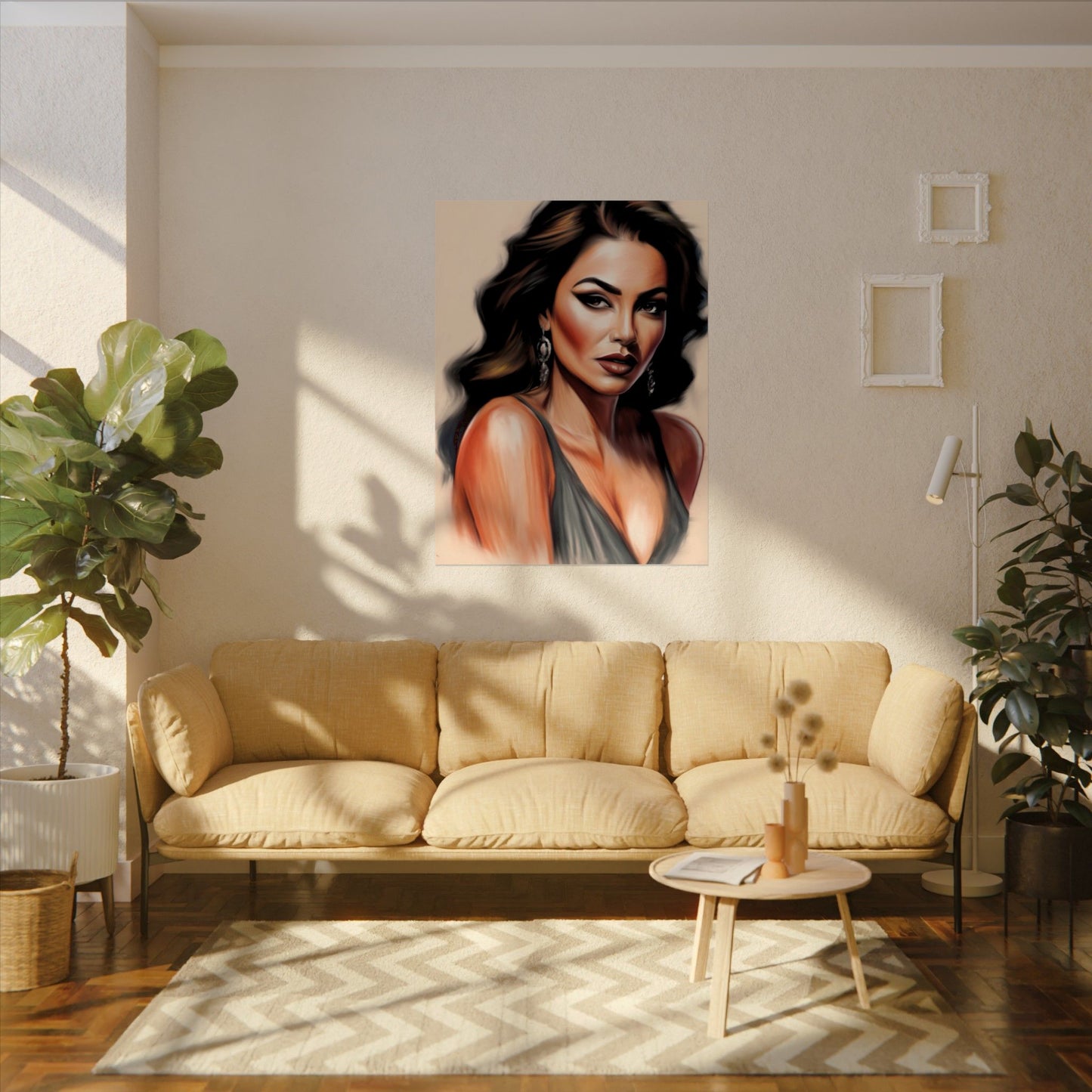 Elegant Watercolor Matte Poster - Stylish Home Decor Art