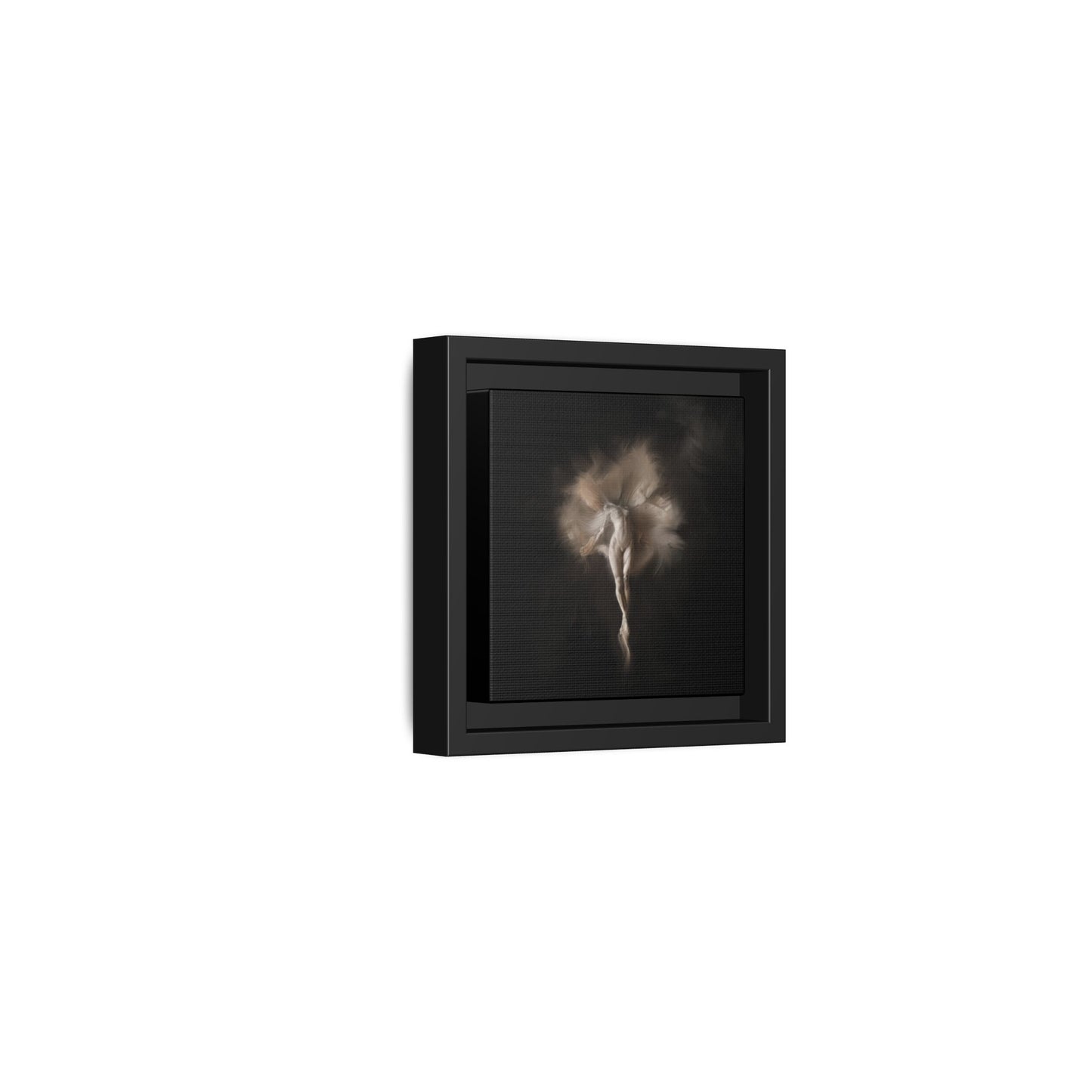 Elegant Framed Canvas Art, Ethereal Dancer Wall Decor, Home Aesthetic, Ballet Art, Gift for Dance Lovers, Living Room Decoration