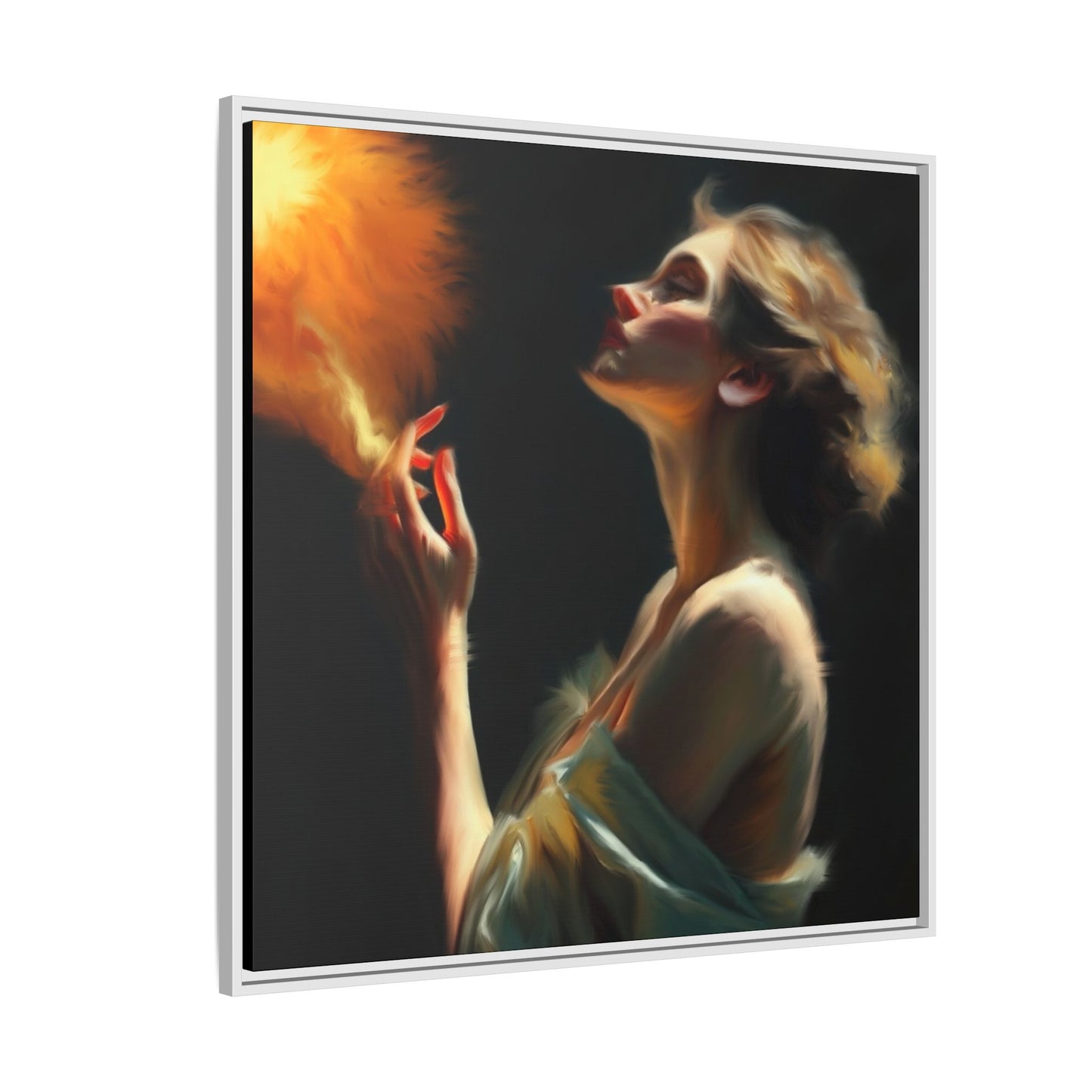 Framed Art Print, Digital Art Print, Elegant Matte Canvas, Modern Home Decor, Art for Living Room, Gift for Art Lovers, Stylish Wall Art