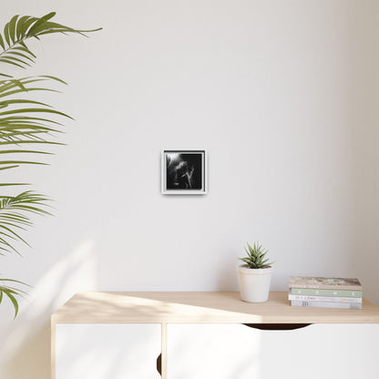 Elegant Woman Canvas Art, Digital Art Print, Abstract Black and White Wall Decor, Modern Home Decoration, Gift for Art Lovers