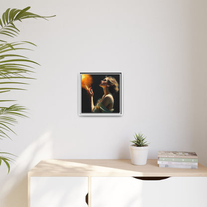 Framed Art Print, Digital Art Print, Elegant Matte Canvas, Modern Home Decor, Art for Living Room, Gift for Art Lovers, Stylish Wall Art