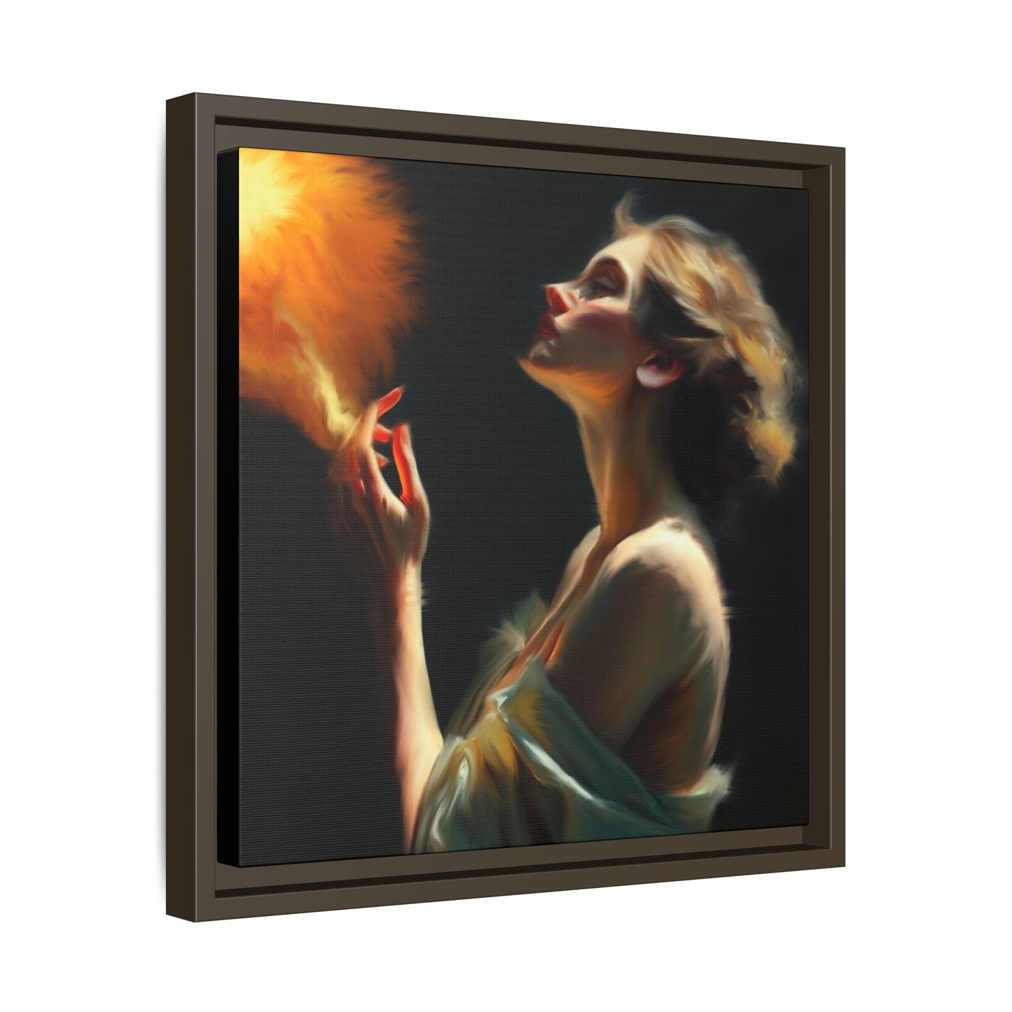Framed Art Print, Digital Art Print, Elegant Matte Canvas, Modern Home Decor, Art for Living Room, Gift for Art Lovers, Stylish Wall Art