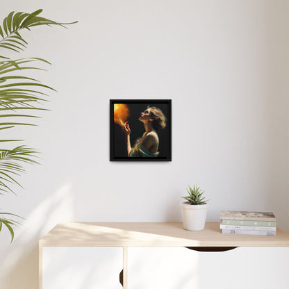 Framed Art Print, Digital Art Print, Elegant Matte Canvas, Modern Home Decor, Art for Living Room, Gift for Art Lovers, Stylish Wall Art