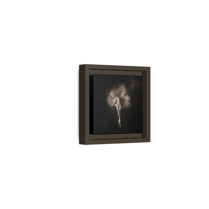 Elegant Framed Canvas Art, Ethereal Dancer Wall Decor, Home Aesthetic, Ballet Art, Gift for Dance Lovers, Living Room Decoration