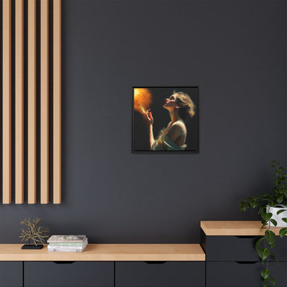 Framed Art Print, Digital Art Print, Elegant Matte Canvas, Modern Home Decor, Art for Living Room, Gift for Art Lovers, Stylish Wall Art