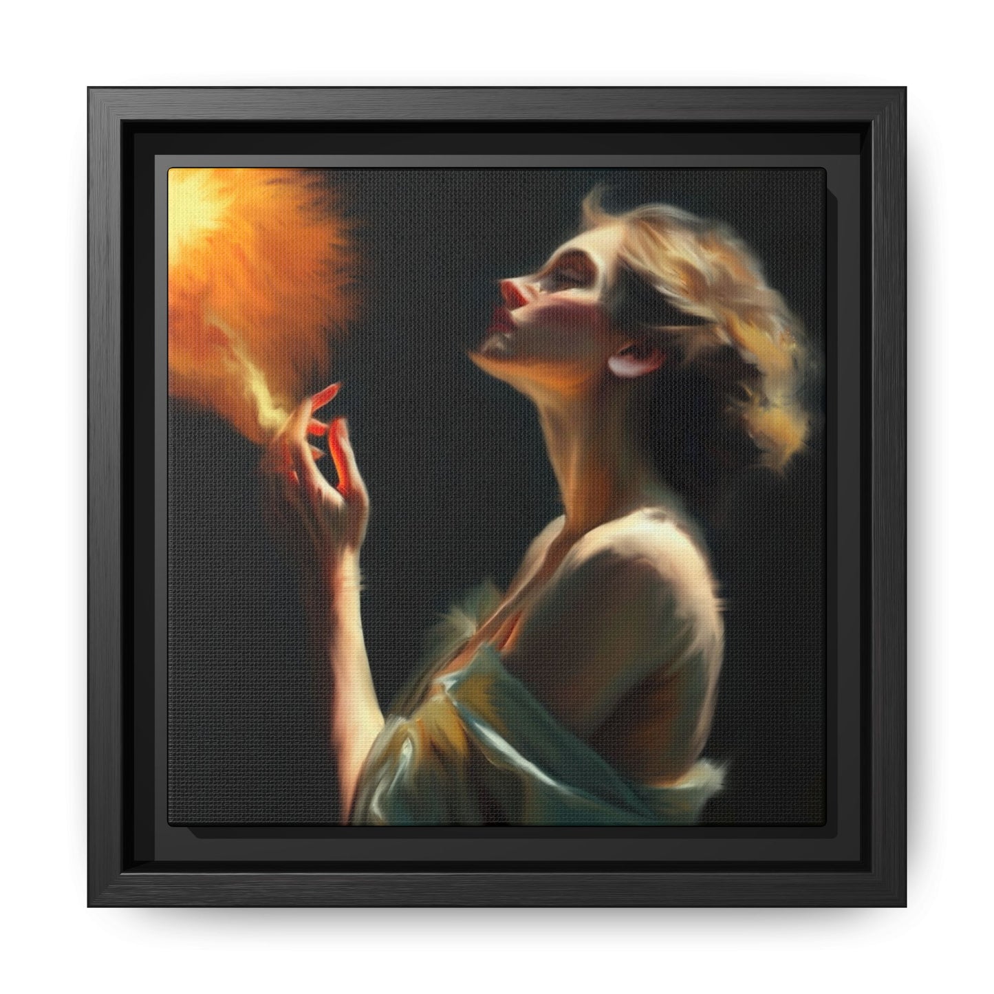 Framed Art Print, Digital Art Print, Elegant Matte Canvas, Modern Home Decor, Art for Living Room, Gift for Art Lovers, Stylish Wall Art