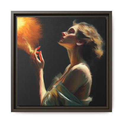 Framed Art Print, Digital Art Print, Elegant Matte Canvas, Modern Home Decor, Art for Living Room, Gift for Art Lovers, Stylish Wall Art