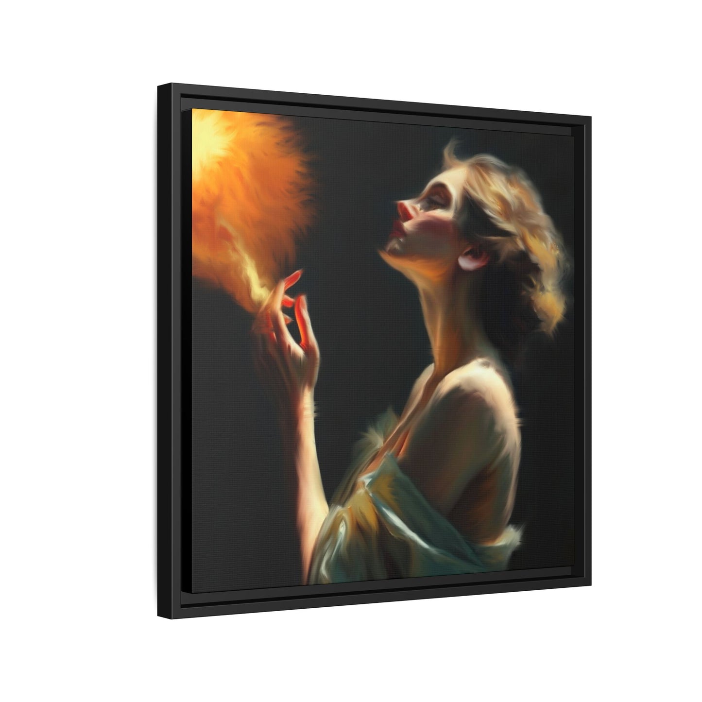 Framed Art Print, Digital Art Print, Elegant Matte Canvas, Modern Home Decor, Art for Living Room, Gift for Art Lovers, Stylish Wall Art
