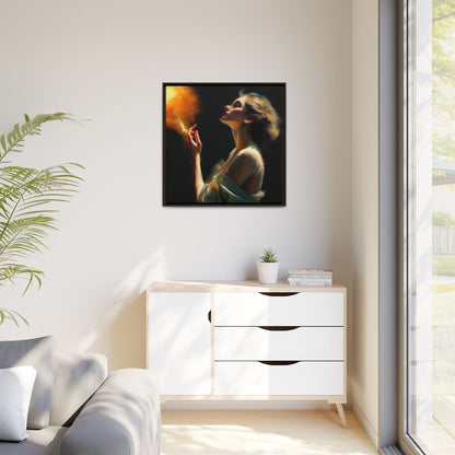 Framed Art Print, Digital Art Print, Elegant Matte Canvas, Modern Home Decor, Art for Living Room, Gift for Art Lovers, Stylish Wall Art