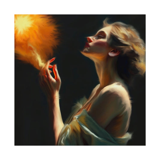 Artistic Watercolor Matte Poster - Evocative Wall Art for Home Decor