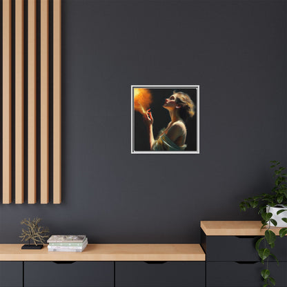 Framed Art Print, Digital Art Print, Elegant Matte Canvas, Modern Home Decor, Art for Living Room, Gift for Art Lovers, Stylish Wall Art