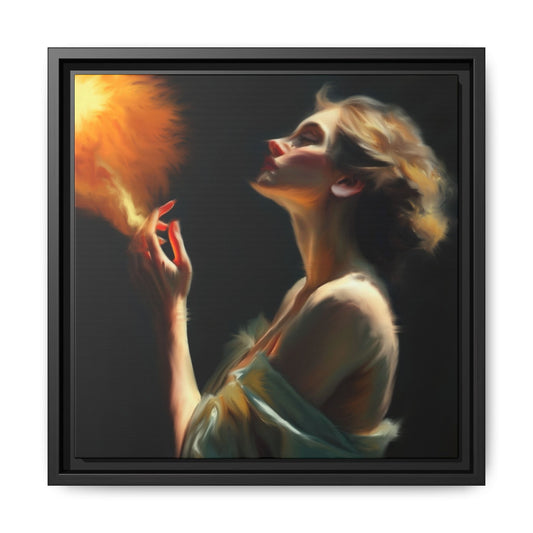 Framed Art Print, Digital Art Print, Elegant Matte Canvas, Modern Home Decor, Art for Living Room, Gift for Art Lovers, Stylish Wall Art